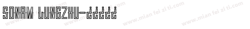 Sonam Lungzhu字体转换